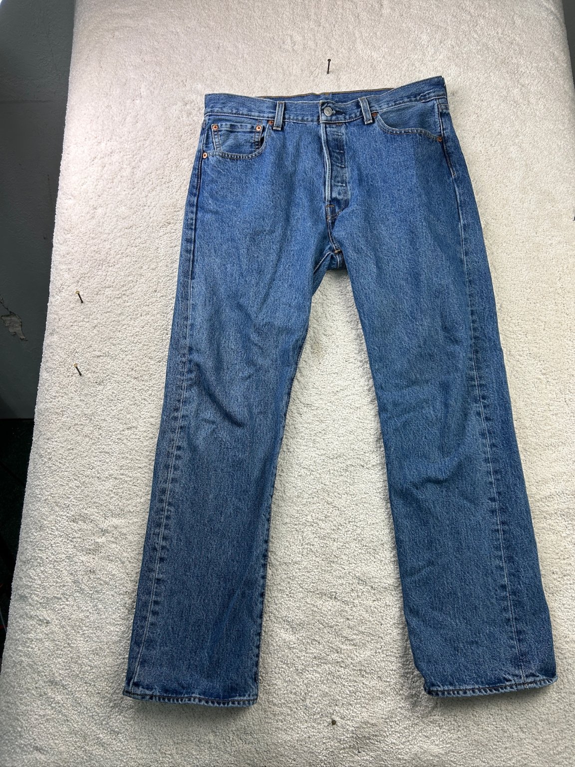 Levi's 501 Men's Jeans Blue Denim W34 L30 Classic Straight