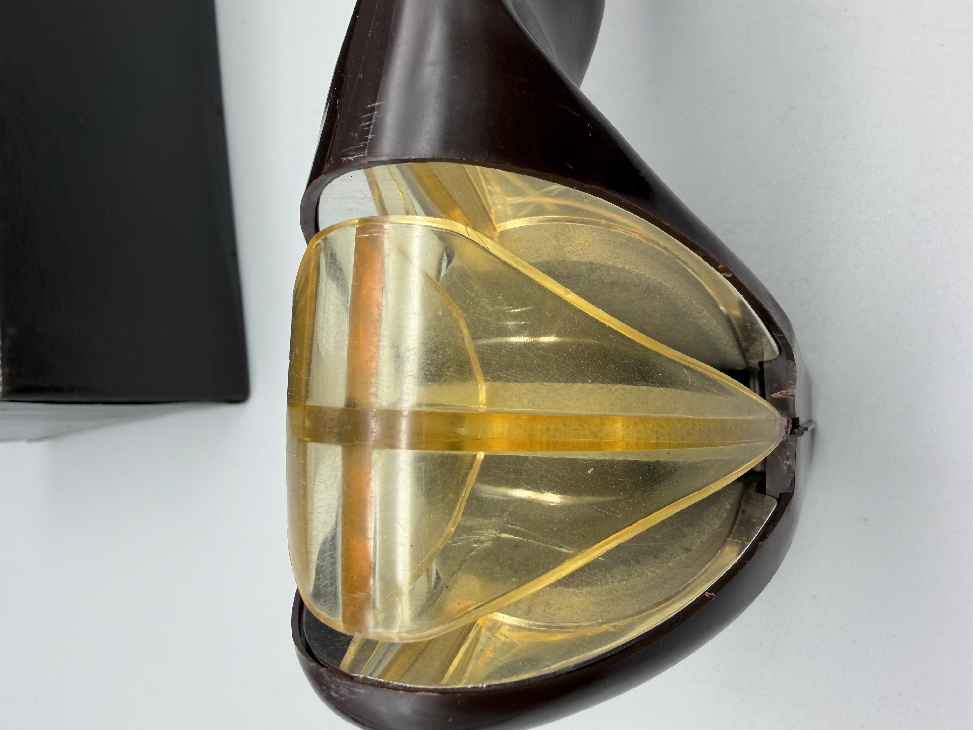 Vtg CUTCO Professional Honing Stone Knife Sharpener with Box & Instructions