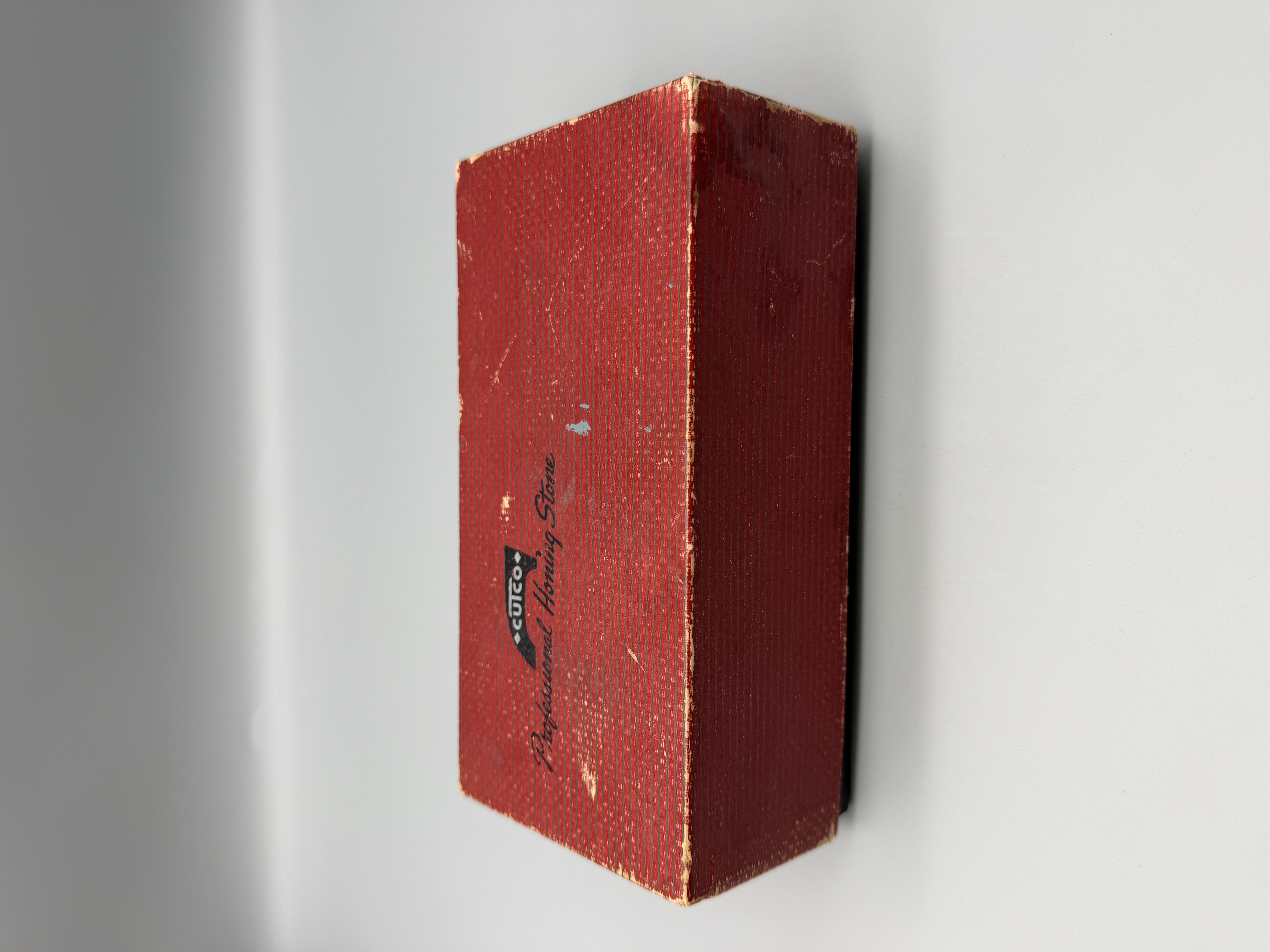 Vtg CUTCO Professional Honing Stone Knife Sharpener with Box & Instructions