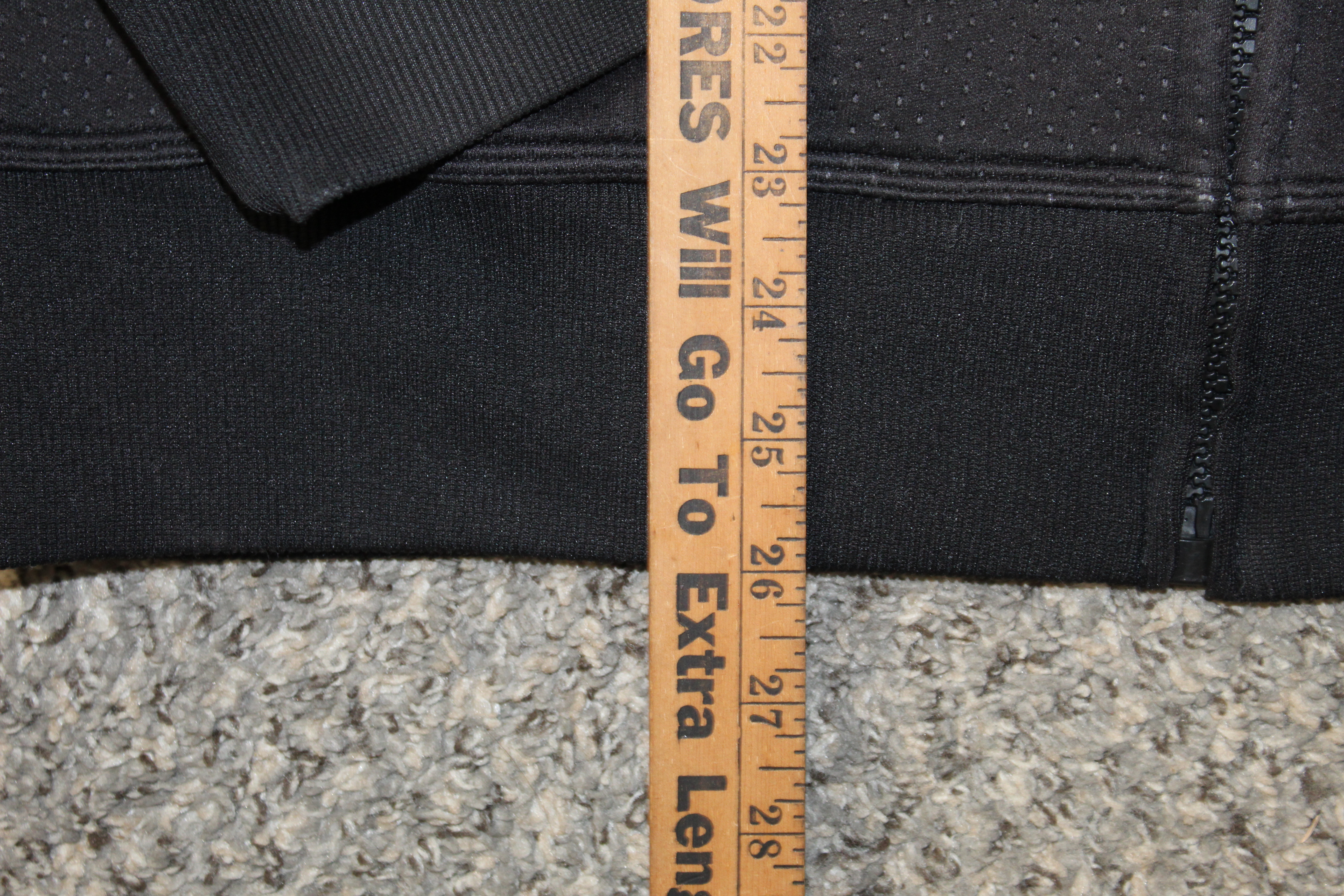 Hurley Men's Black Therma-FIT Full Zip Hooded Sweatshirt Size M Activewear product image view 5