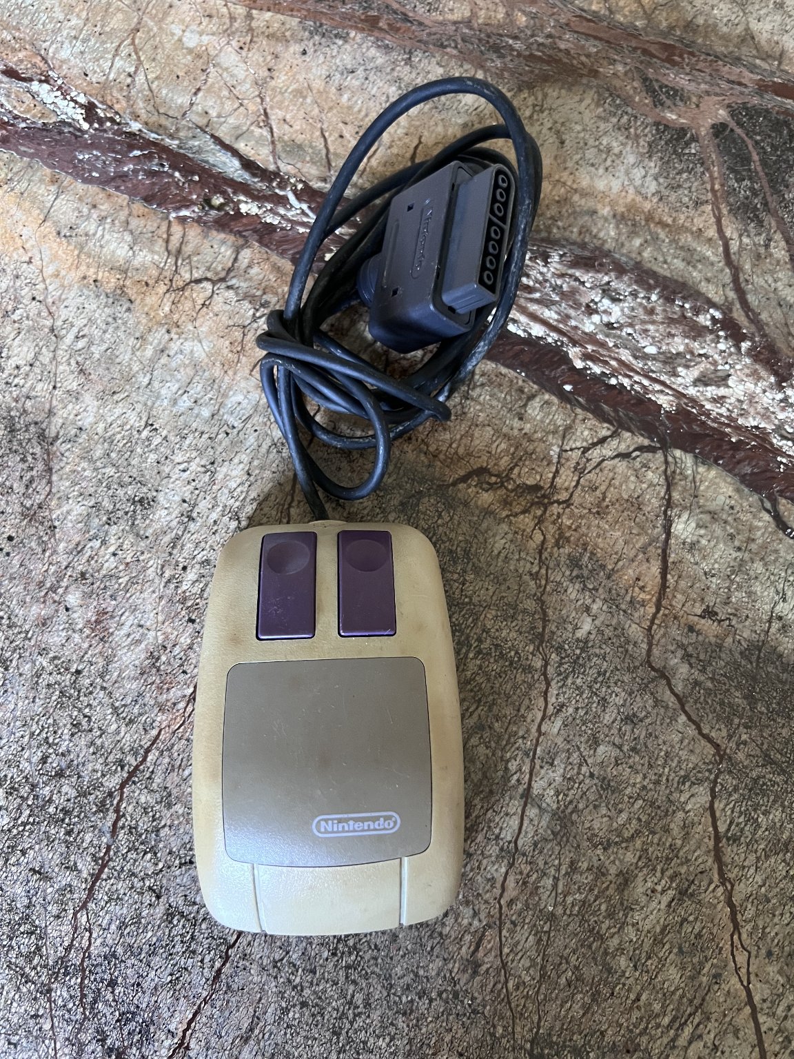 Nintendo Mouse Controller for SNES Super Nintendo Wired Retro Vintage Gaming