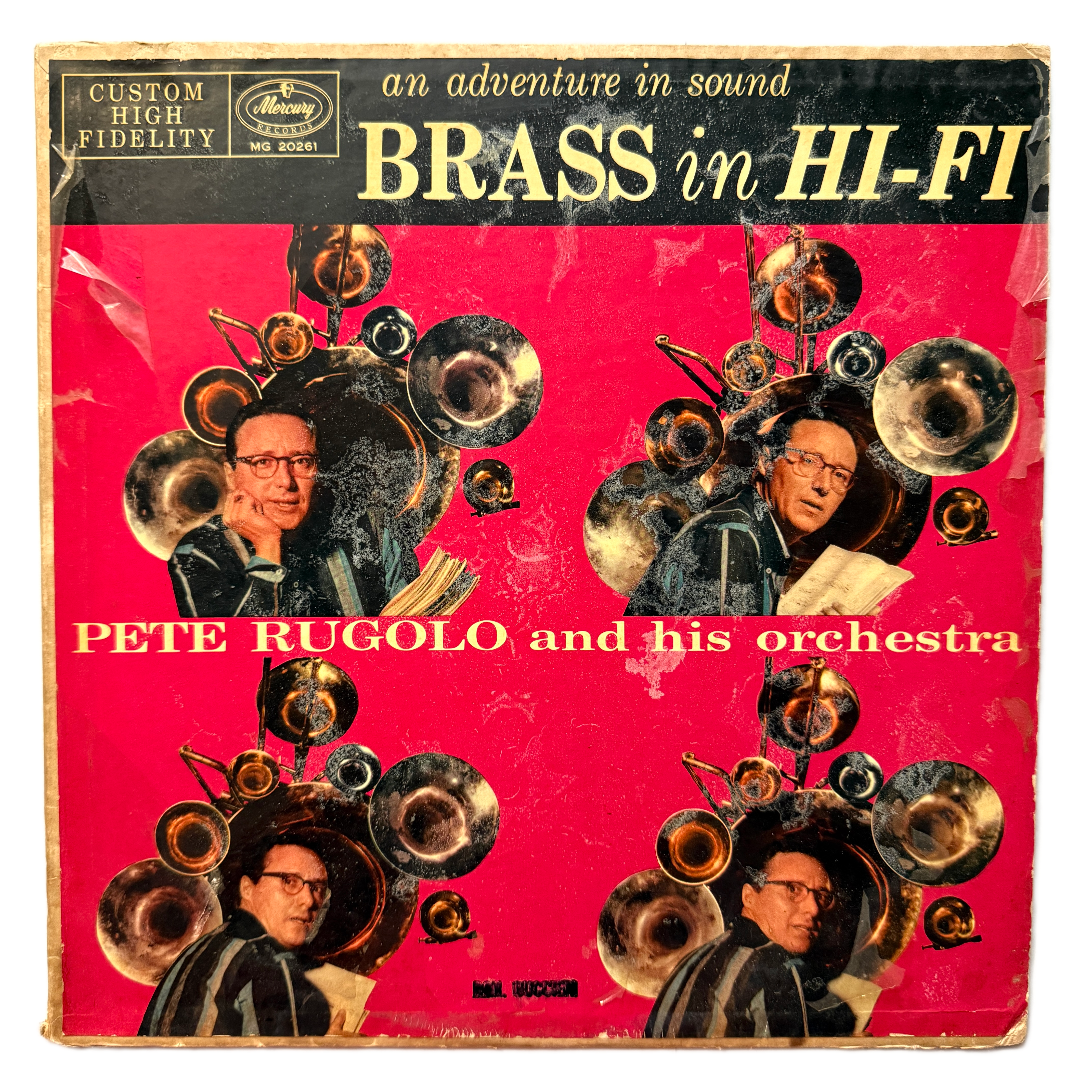 Pete Rugolo and His Orchestra - Brass in Hi-Fi MG 20261 LP Vinyl Record Custom