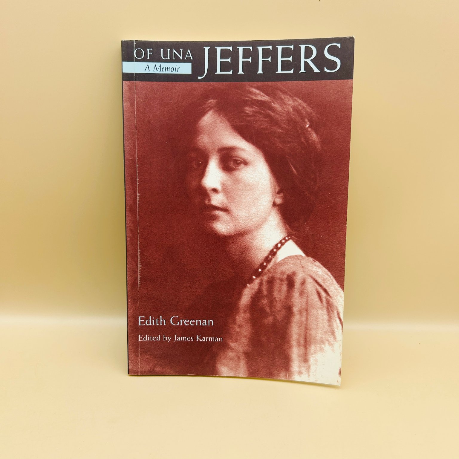 Of Una Jeffers A Memoir Edith Greenan 1998 First Printing Biography Story Line