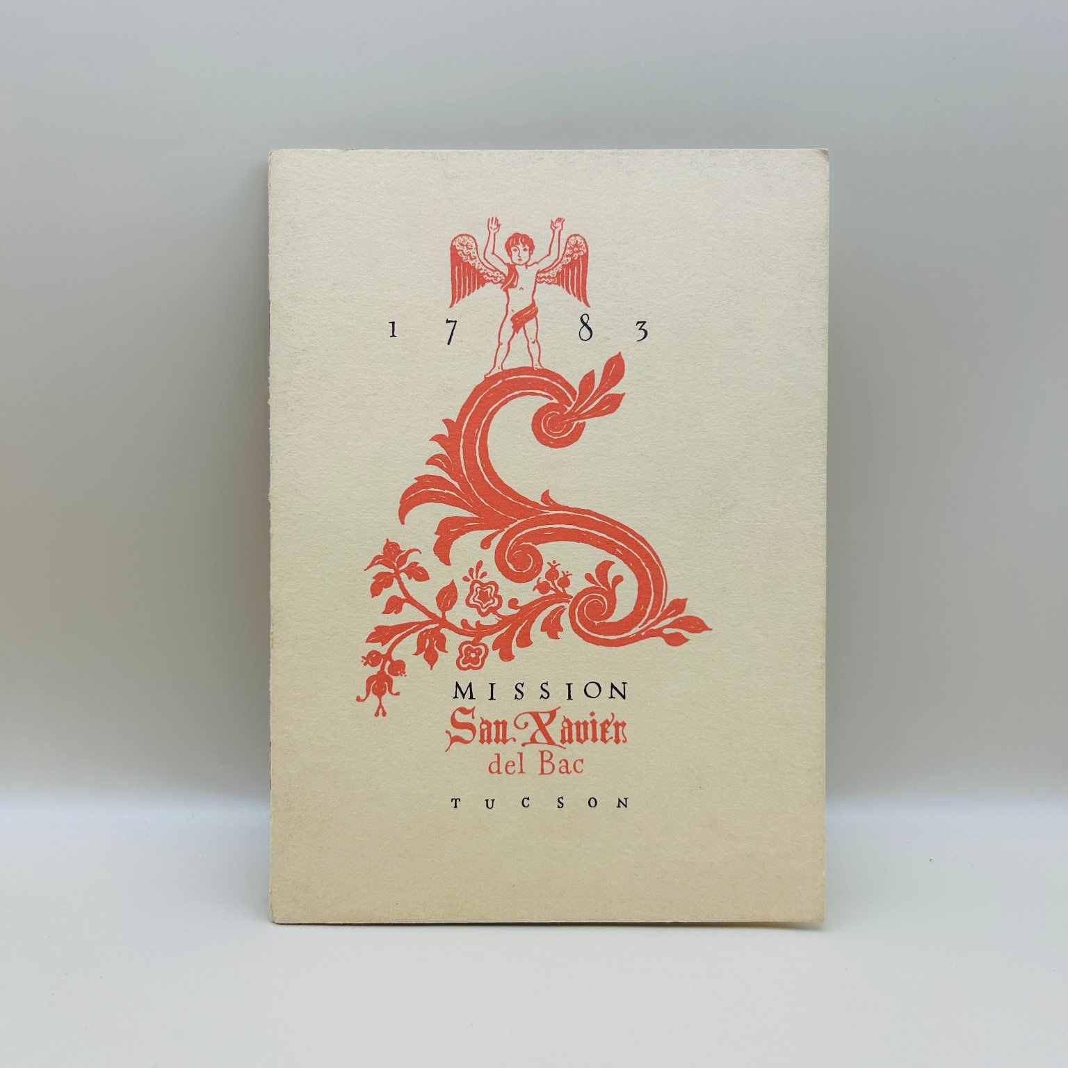 Mission San Xavier del Bac Chinn 1951 Tucson Arizona History Pamphlet