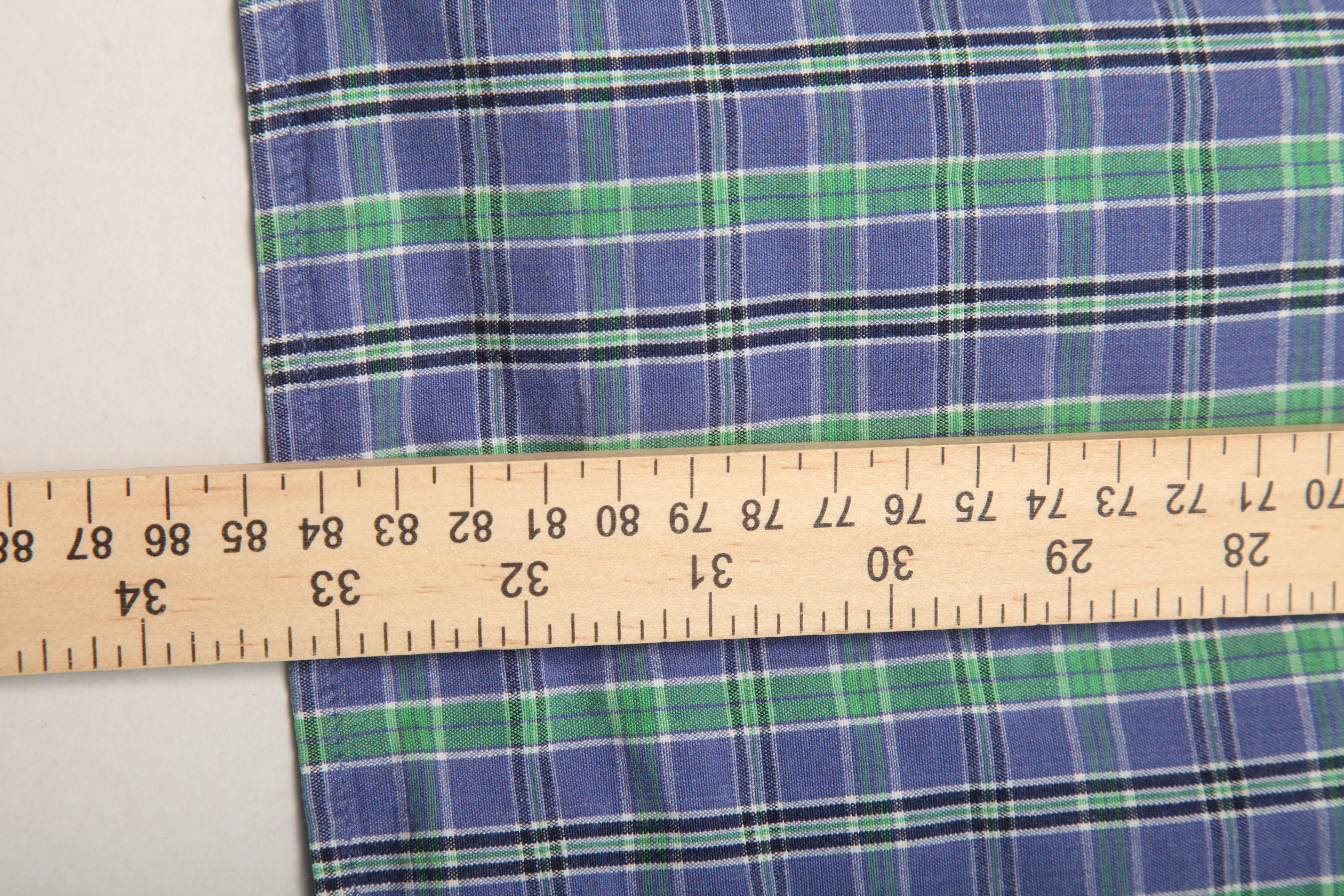 Ralph Lauren Men's L Blue Green Plaid Blaire Button Down Long Sleeve Shirt product image view 9