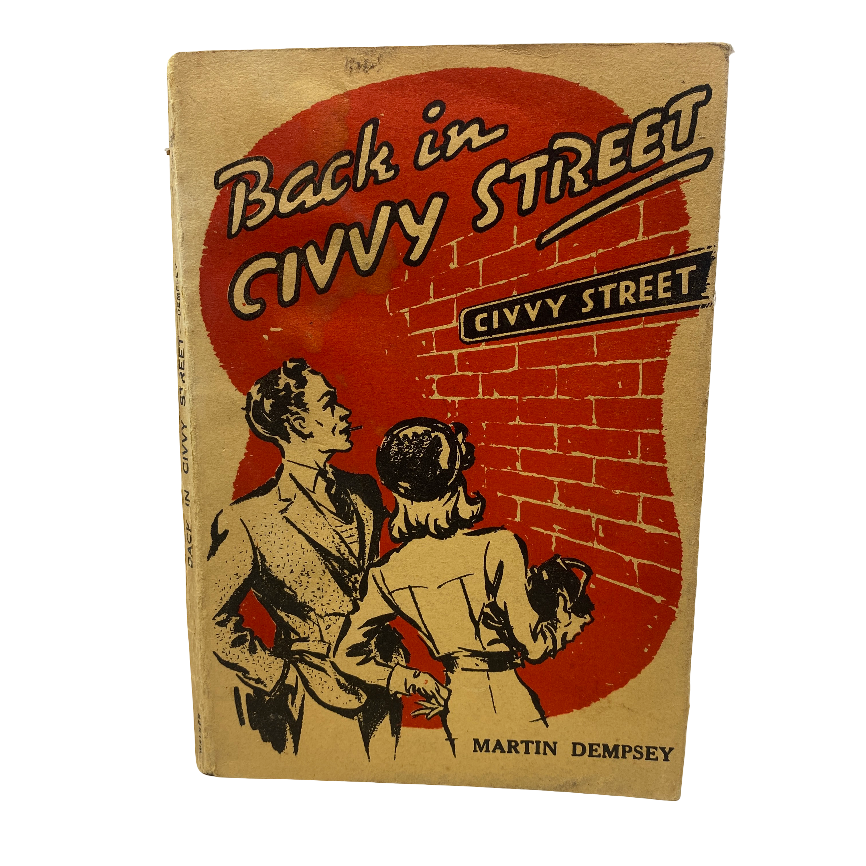 Back in CIVVY STREET by Martin Dempsey Vintage Post WWII Book Mid-20th Century