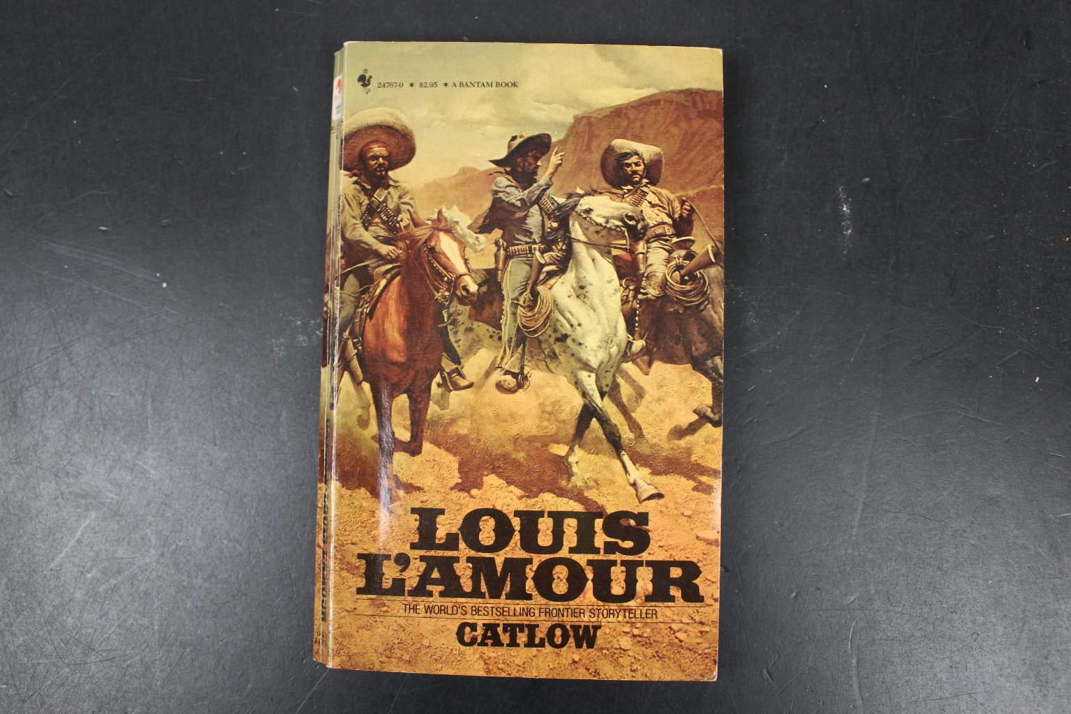 Catlow Louis L’Amour 1980 Bantam Book Western Frontier Adventure Thriller PB