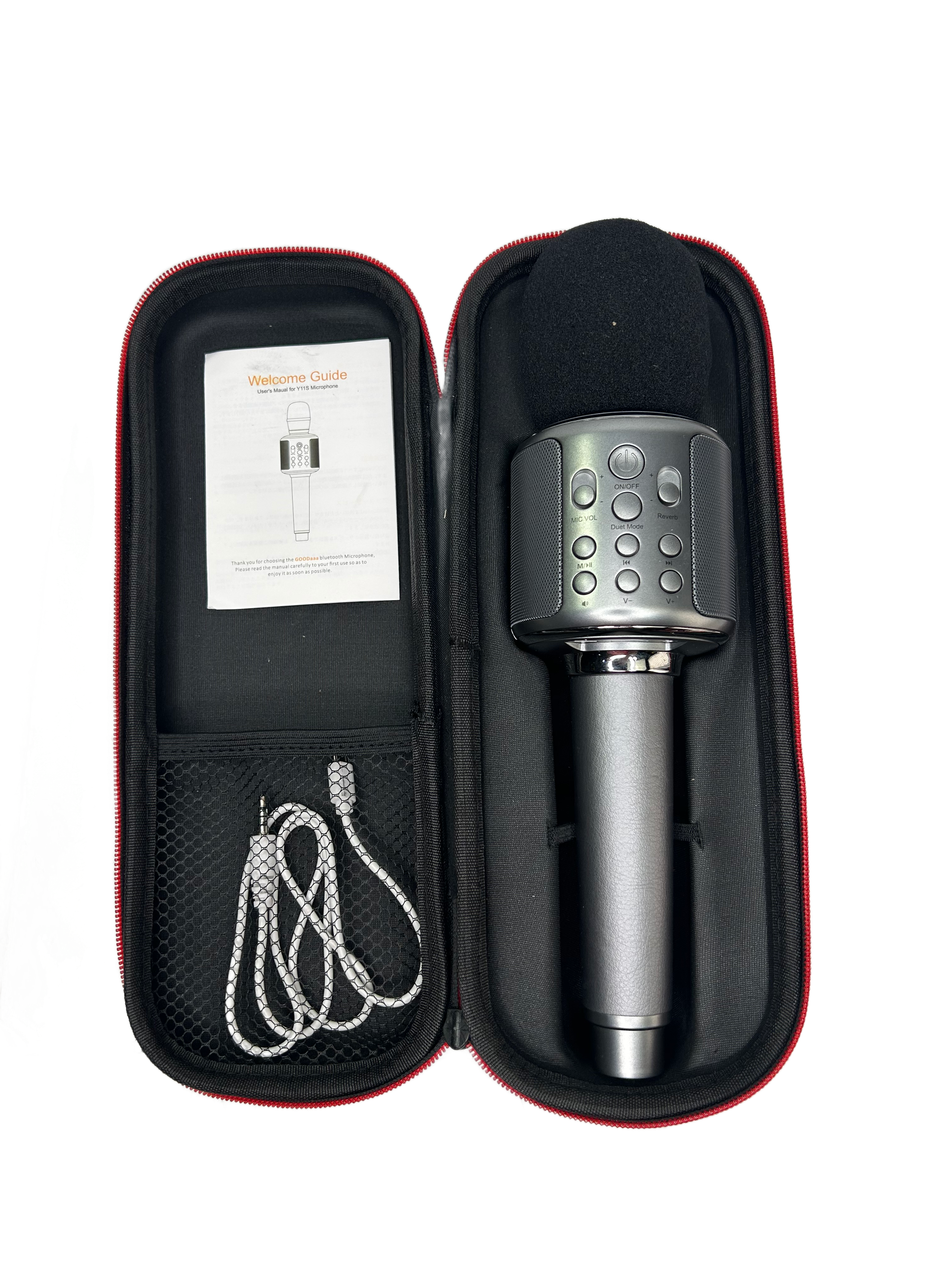 GOODaaa Y11S Bluetooth Karaoke Microphone Speaker Portable Handheld Wireless Mic