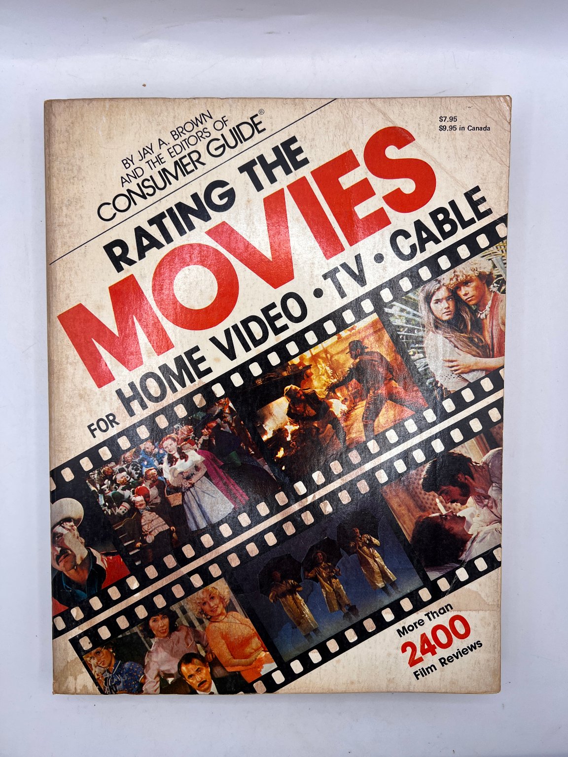 Rating The Movies Film Review Guide Book Home Video TV Cable Consumer Guide