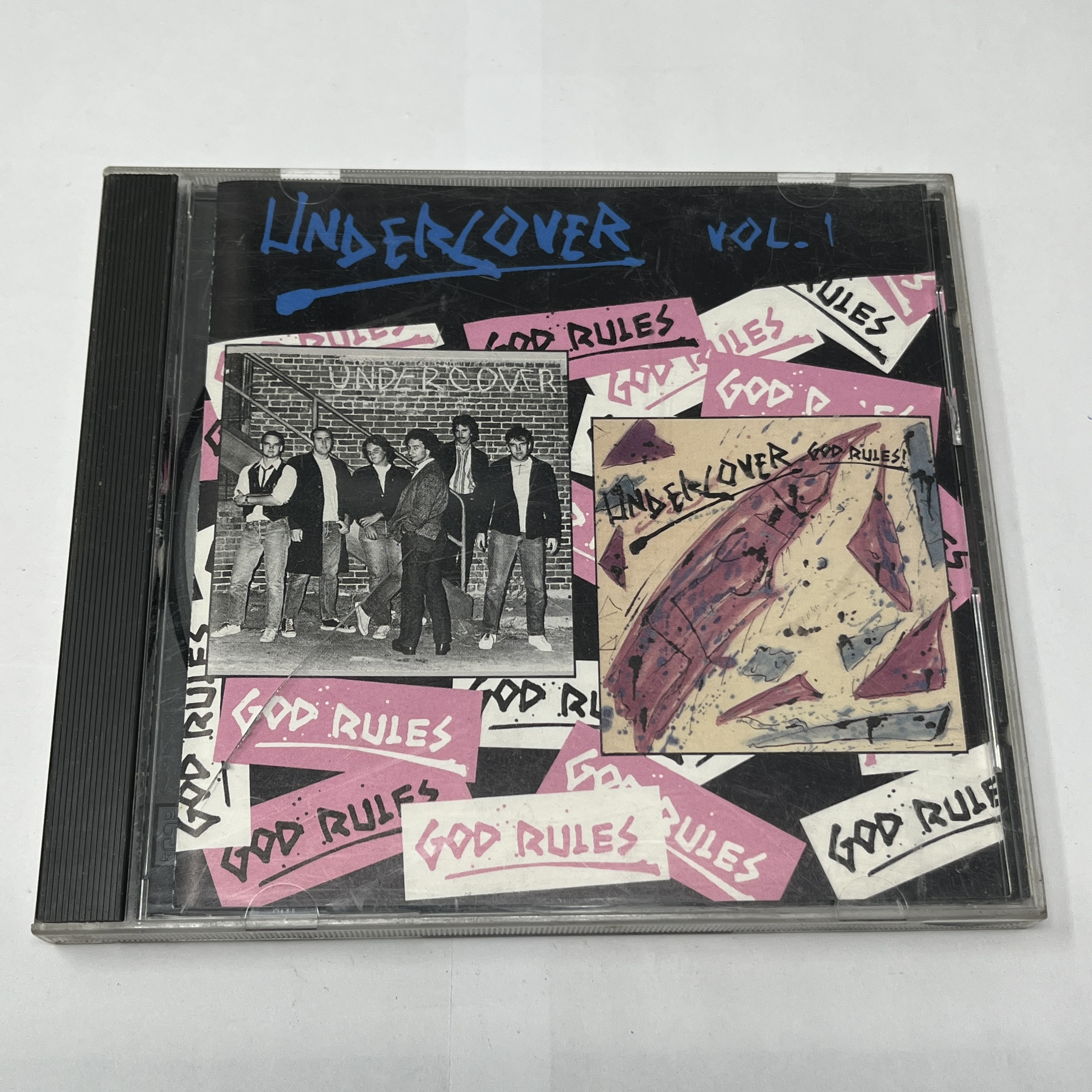 Undercover Vol. 1 CD Christian Rock Punk Broken Records 1988 Original Release