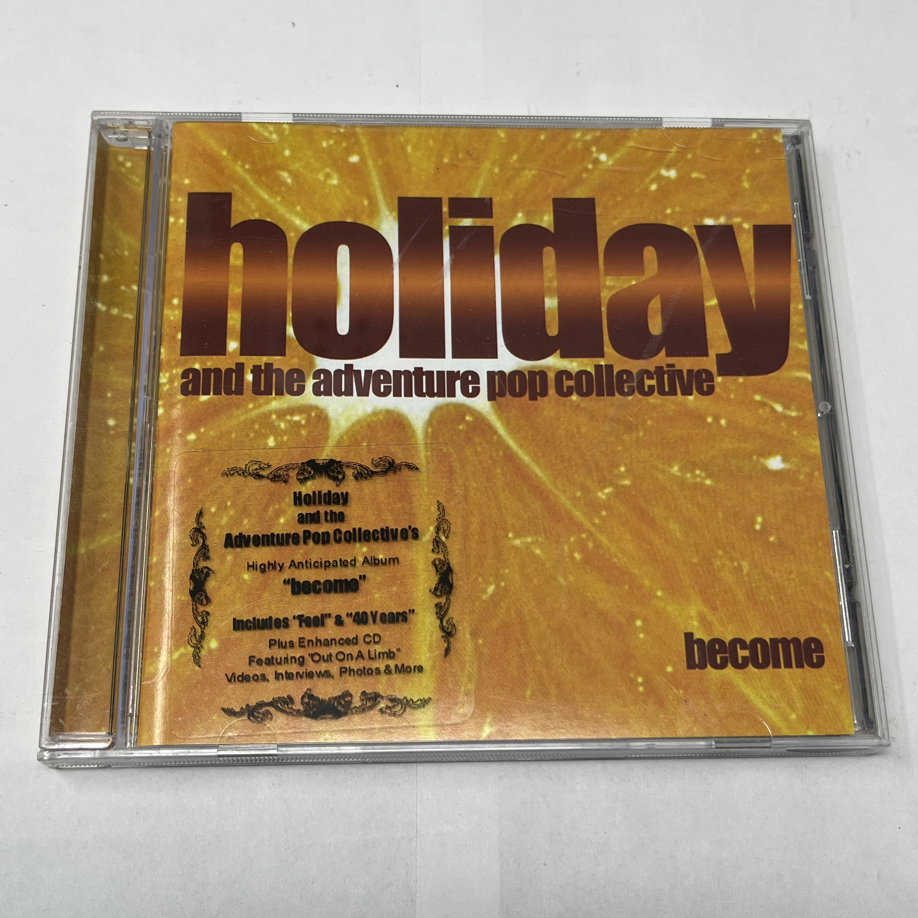 Holiday & the Adventure Pop Collective – Become CD Enhanced w/ Videos 2005 Pop