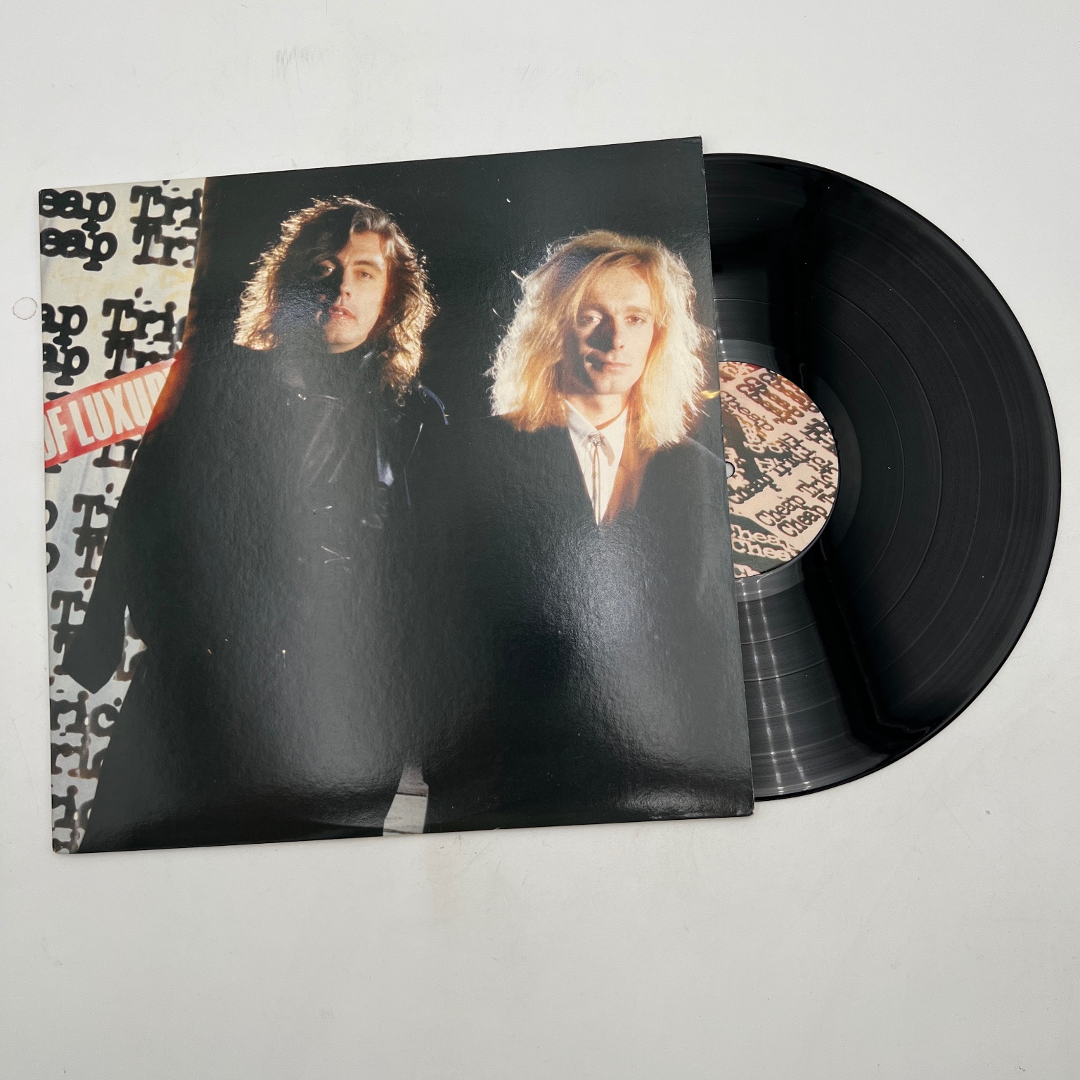 Cheap Trick – Lap Of Luxury LP Record 1988 First Press Epic Power Pop 33 RPM