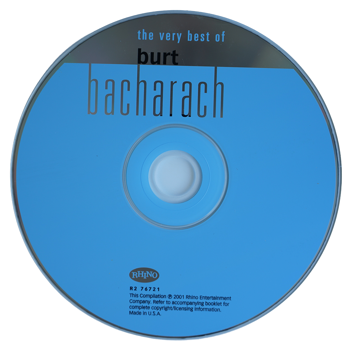 Burt Bacharach – The Very Best Of CD 2001 Pop Easy Listening Rhino