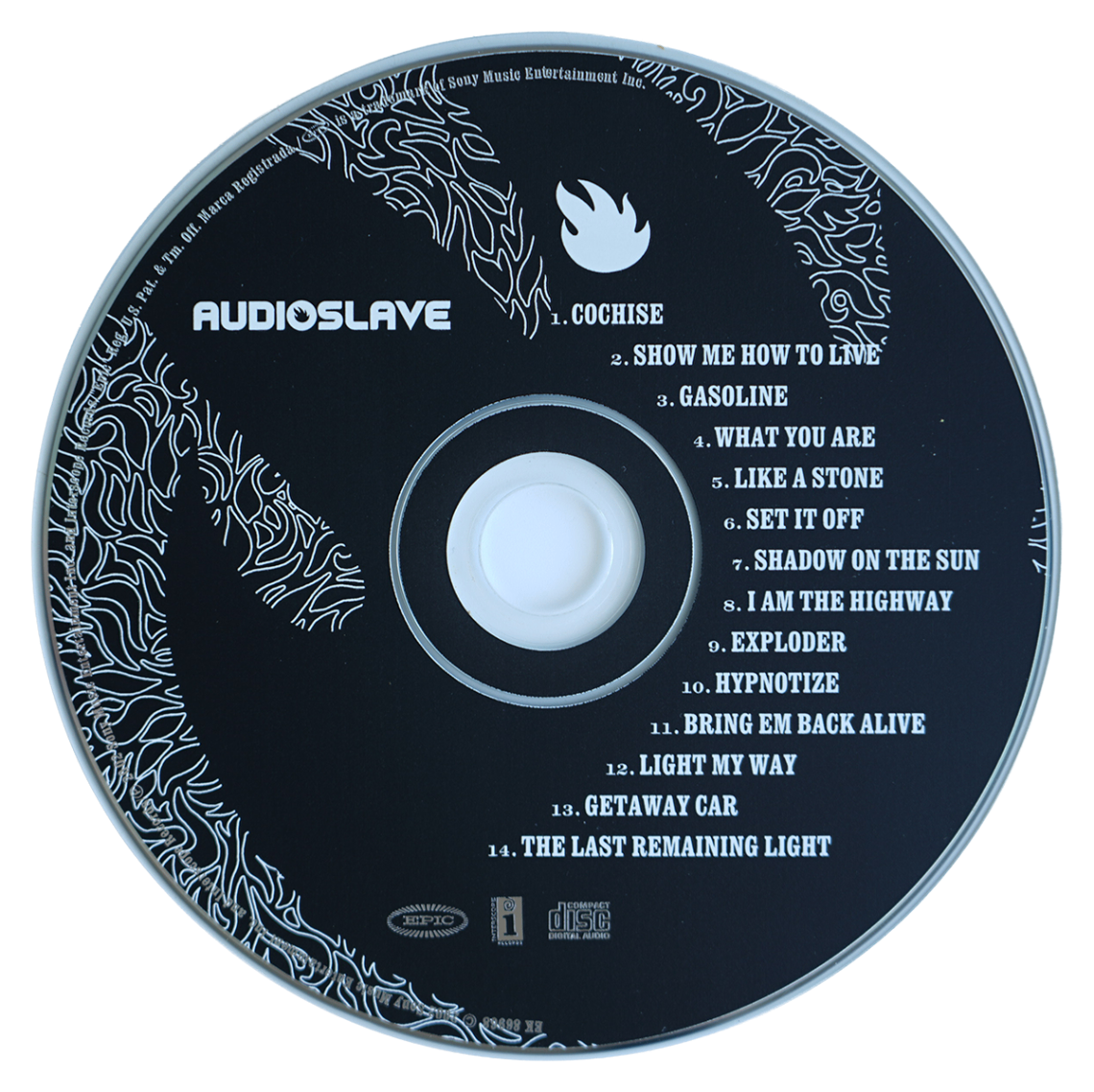 AUDIOSLAVE – Audioslave CD 2002 Epic Rock Alternative Chris Cornell