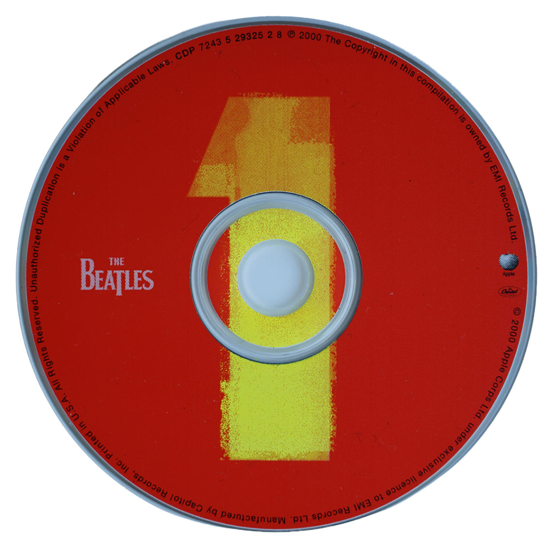 The Beatles – 1 CD 2000 Greatest Hits Pop Rock Apple Capitol US Press
