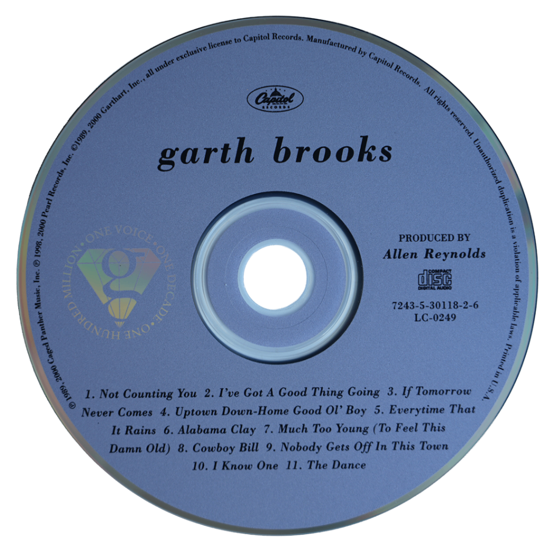 Garth Brooks - Garth Brooks CD 1989 Country Capitol Records