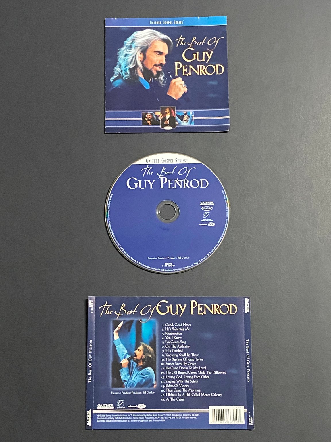 Guy Penrod The Best Of CD 2005 Gaither Gospel Series Enhanced NO CASE