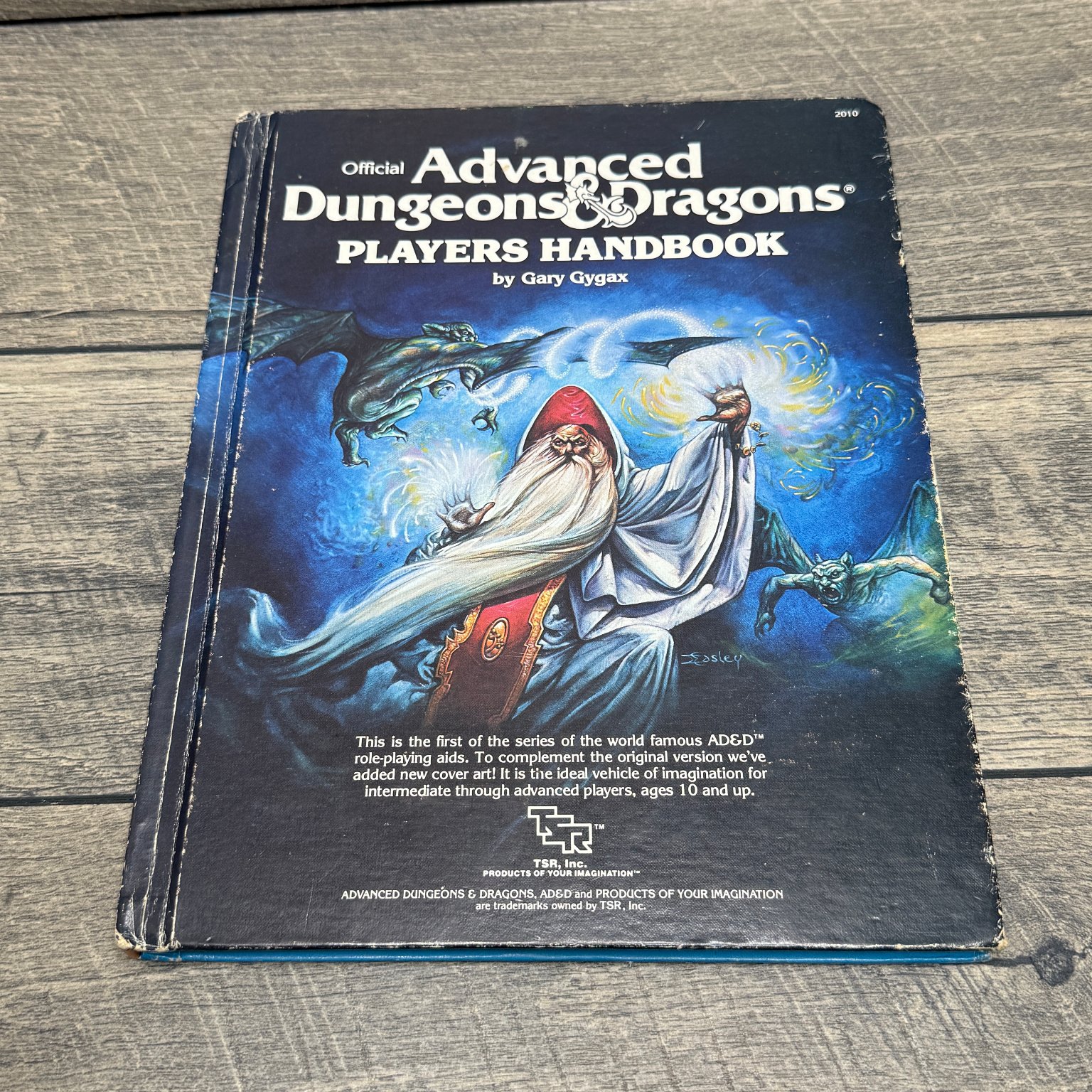AD&D Players Handbook Gary Gygax 1980 6th Printing TSR Inc. RPG Fantasy