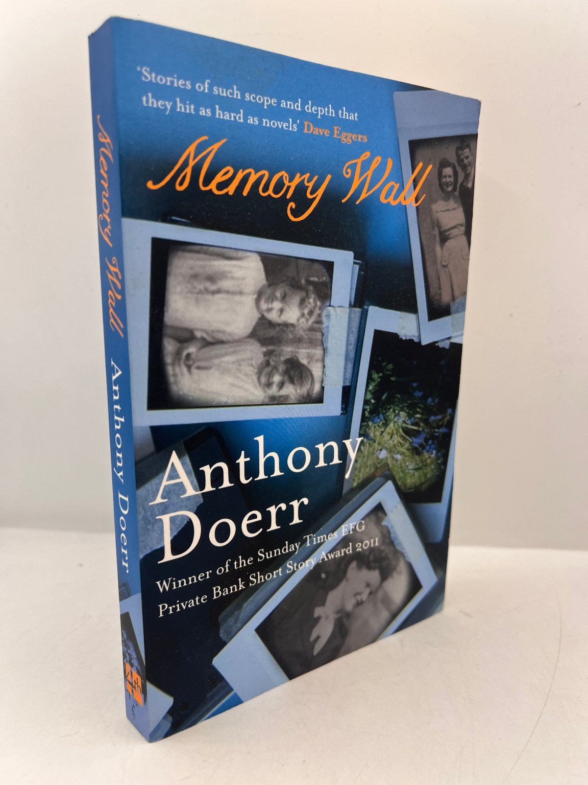 Anthony Doerr Memory Wall Book Paperback Short Stories 2012 UK Edition
