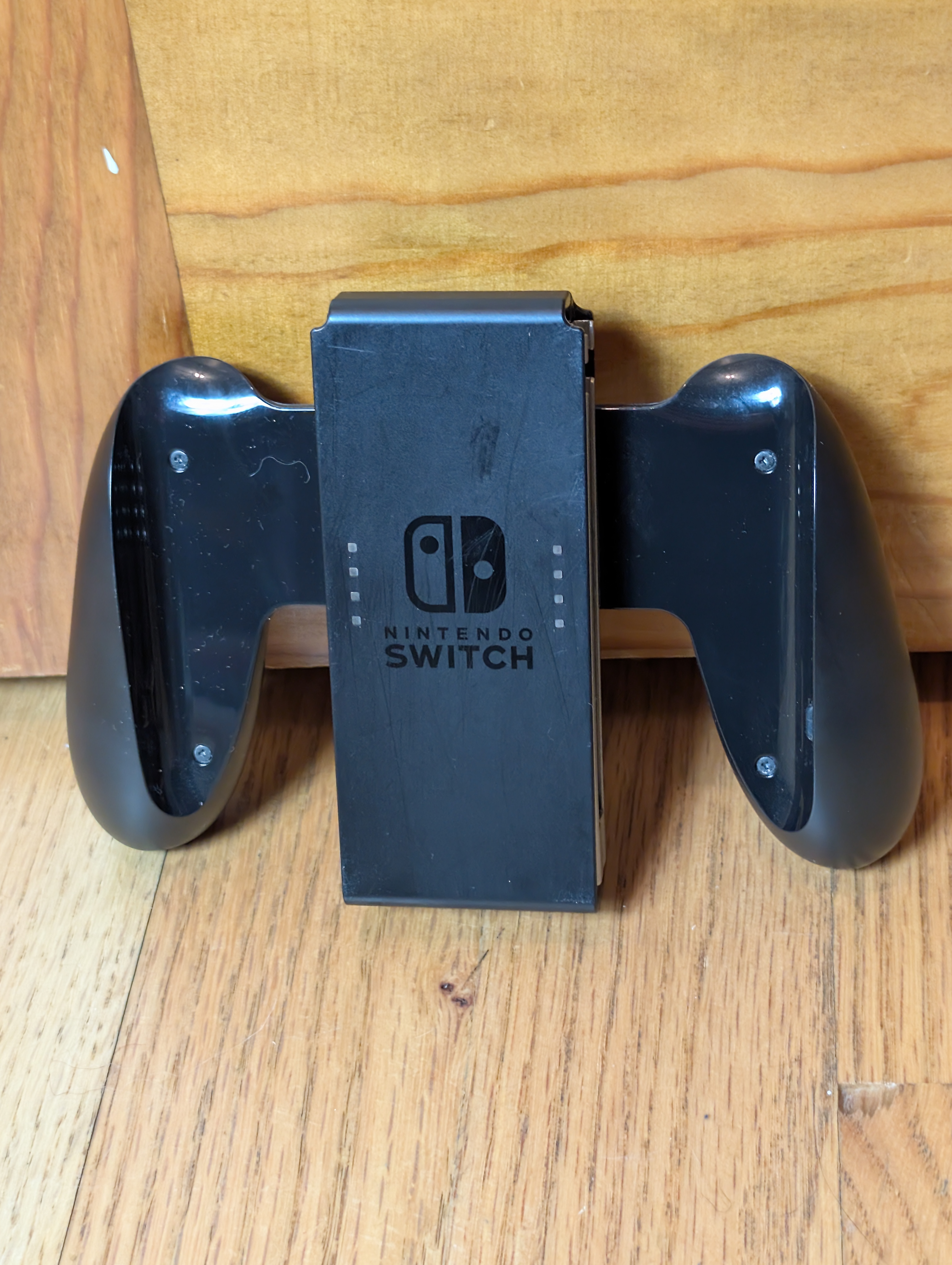 Official Nintendo Switch Joy-Con Grip Controller Holder Black OEM